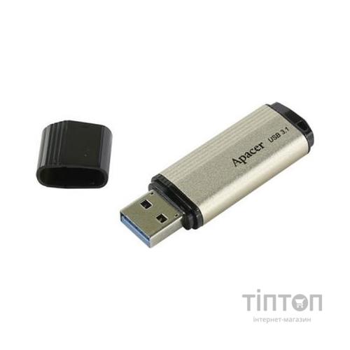 USB флеш накопичувач Apacer 64GB AH353 Champagne Gold RP USB 3.0 (AP64GAH353C-1)