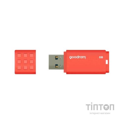 USB флеш накопичувач Goodram 128GB UME3 Orange USB 3.0 (UME3-1280O0R11)