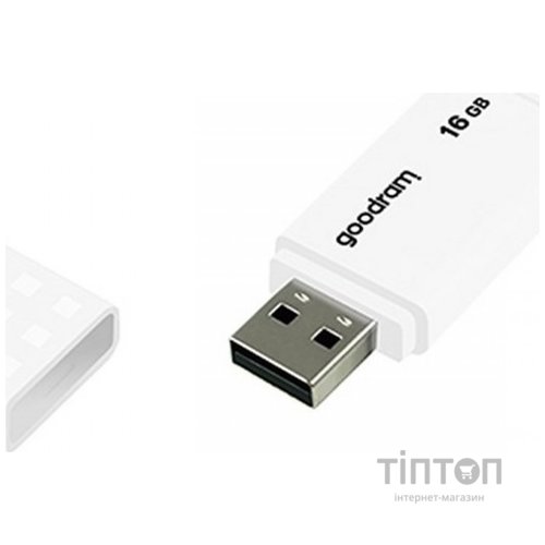 USB флеш накопичувач Goodram 16GB UME2 White USB 2.0 (UME2-0160W0R11)
