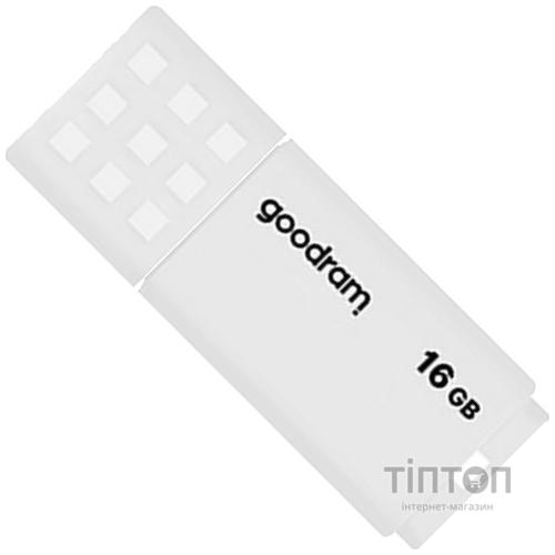 USB флеш накопичувач Goodram 16GB UME2 White USB 2.0 (UME2-0160W0R11)