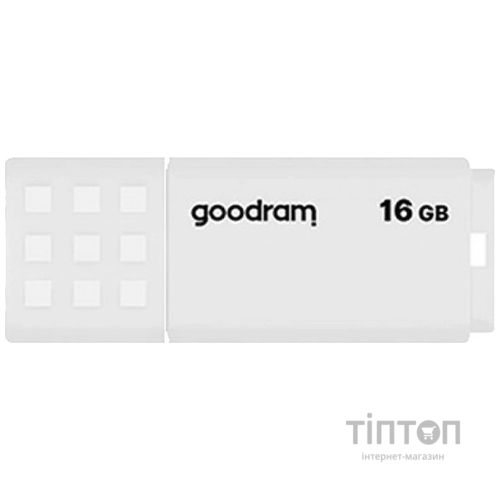 USB флеш накопичувач Goodram 16GB UME2 White USB 2.0 (UME2-0160W0R11)