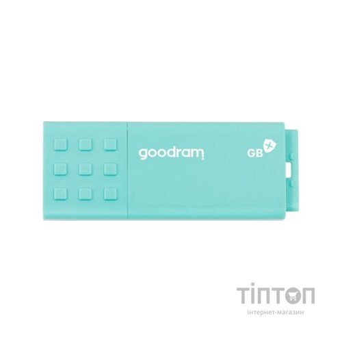 USB флеш накопичувач Goodram 16GB UME3 Care Green USB 3.0 (UME3-0160CRR11)