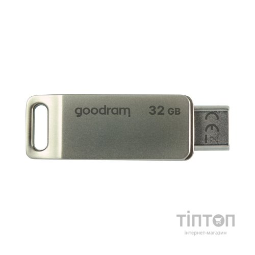 USB флеш накопичувач Goodram 32GB ODA3 Silver USB 3.0 / Type-C (ODA3-0320S0R11)