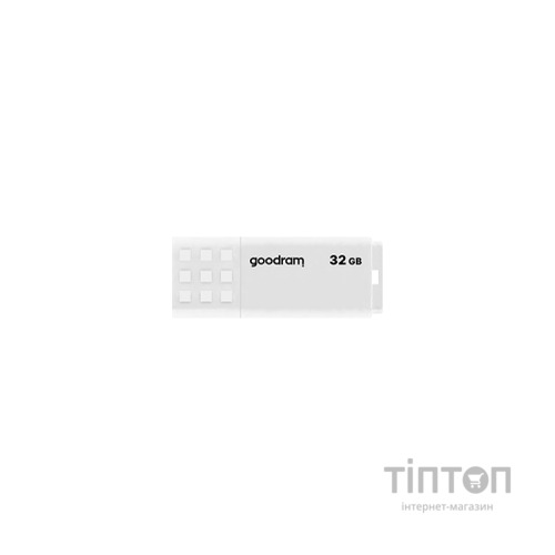 USB флеш накопичувач Goodram 32GB UME2 White USB 2.0 (UME2-0320W0R11)