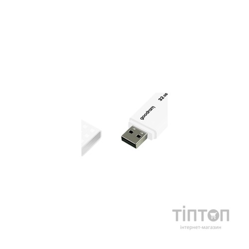 USB флеш накопичувач Goodram 32GB UME2 White USB 2.0 (UME2-0320W0R11)