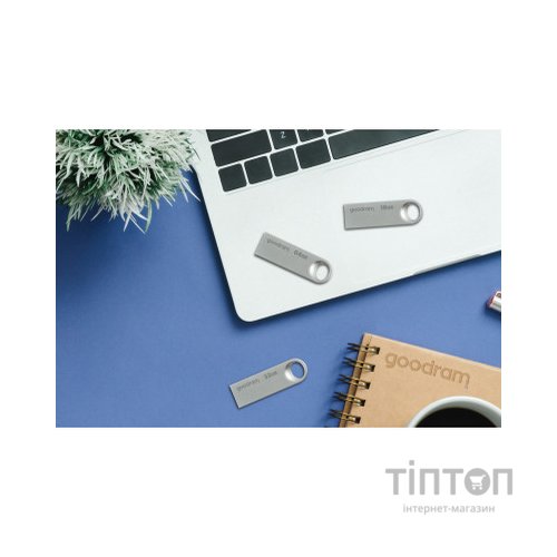 USB флеш накопичувач Goodram 32GB UNO3 Steel USB 3.2 (UNO3-0320S0R11)