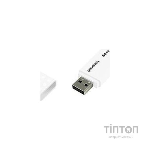 USB флеш накопичувач Goodram 64GB UME2 White USB 2.0 (UME2-0640W0R11)