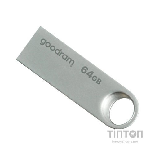 USB флеш накопичувач Goodram 64GB UNO3 Steel USB 3.2 (UNO3-0640S0R11)