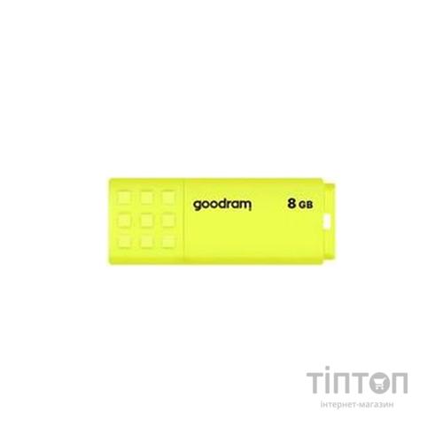USB флеш накопичувач Goodram 8GB UME2 Yellow USB 2.0 (UME2-0080Y0R11)