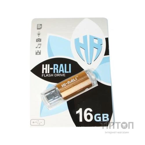 USB флеш накопичувач Hi-Rali 16GB Corsair Series Bronze USB 2.0 (HI-16GBCORBR)