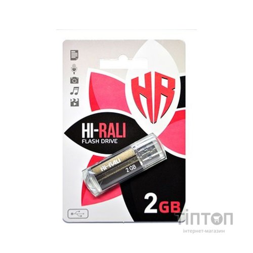 USB флеш накопичувач Hi-Rali 2GB Corsair Series Bronze USB 2.0 (HI-2GBCORBR)