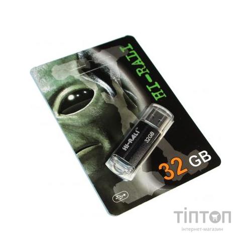 USB флеш накопичувач Hi-Rali 32GB Corsair Series Black USB 2.0 (HI-32GBCORBK)