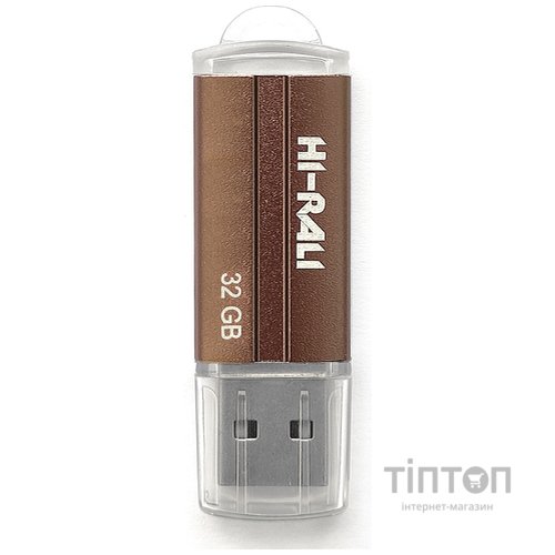 USB флеш накопичувач Hi-Rali 32GB Corsair Series Bronze USB 2.0 (HI-32GBCORBR)