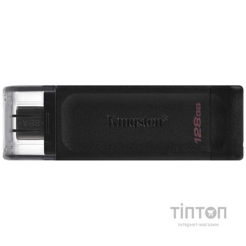 USB флеш накопичувач Kingston 128GB DataTraveler 70 USB 3.2 / Type-C (DT70/128GB)