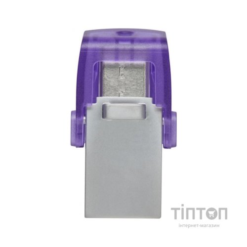 USB флеш накопичувач Kingston 128GB DataTraveler microDuo 3C USB 3.2/Type C (DTDUO3CG3/128GB)