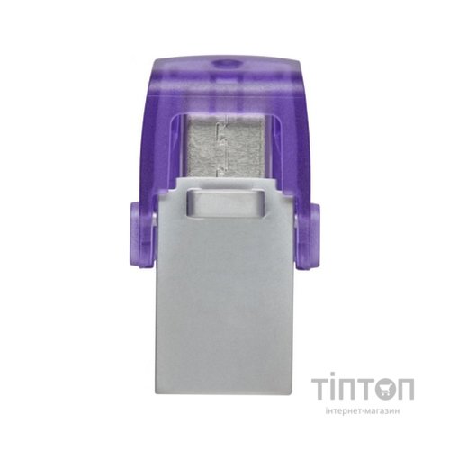 USB флеш накопичувач Kingston 256GB DataTraveler microDuo 3C USB 3.2/Type C (DTDUO3CG3/256GB)