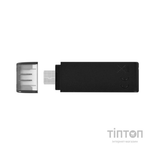 USB флеш накопичувач Kingston 256GB DataTraveller 70 USB 3.2 / Type-C (DT70/256GB)