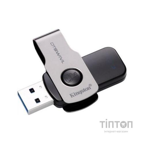USB флеш накопичувач Kingston 32GB DT SWIVL Metal USB 3.0 (DTSWIVL/32GB)