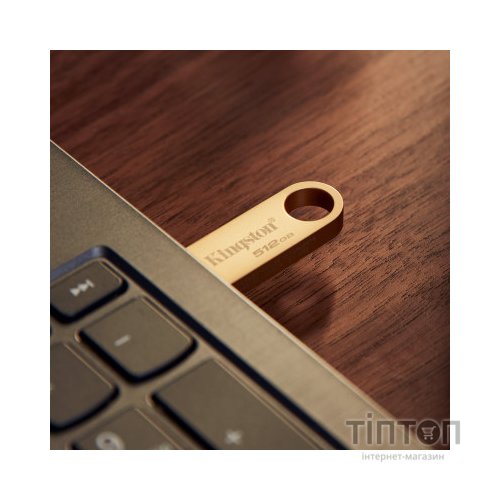 USB флеш накопичувач Kingston 512GB DataTraveler SE9 G3 Gold USB 3.2 (DTSE9G3/512GB)