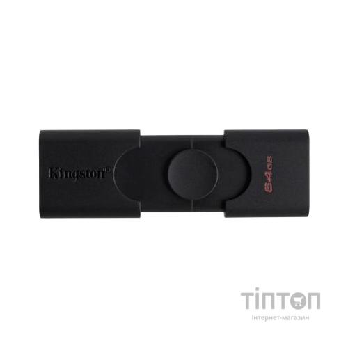 USB флеш накопичувач Kingston 64GB DataTraveler Duo USB 3.2 Gen1/Type-C (DTDE/64GB)
