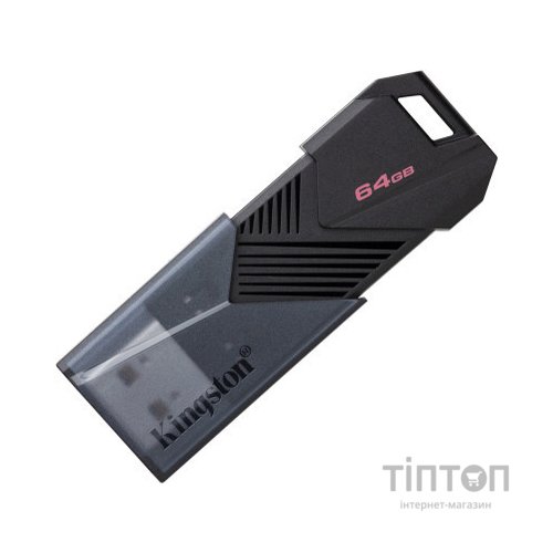 USB флеш накопичувач Kingston 64GB DataTraveler Exodia Onyx USB 3.2 Gen 1 Black (DTXON/64GB)