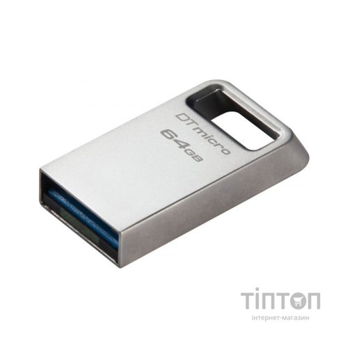 USB флеш накопичувач Kingston 64GB DataTraveler Micro USB 3.2 (DTMC3G2/64GB)