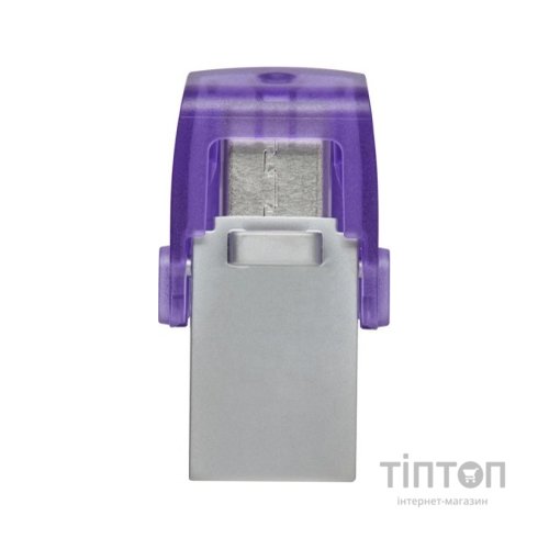USB флеш накопичувач Kingston 64GB DataTraveler microDuo 3C USB 3.2/Type C (DTDUO3CG3/64GB)