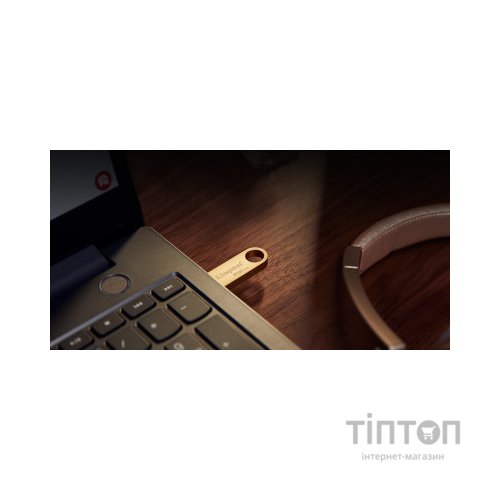 USB флеш накопичувач Kingston 64GB DataTraveler SE9 G3 Gold USB 3.2 (DTSE9G3/64GB)