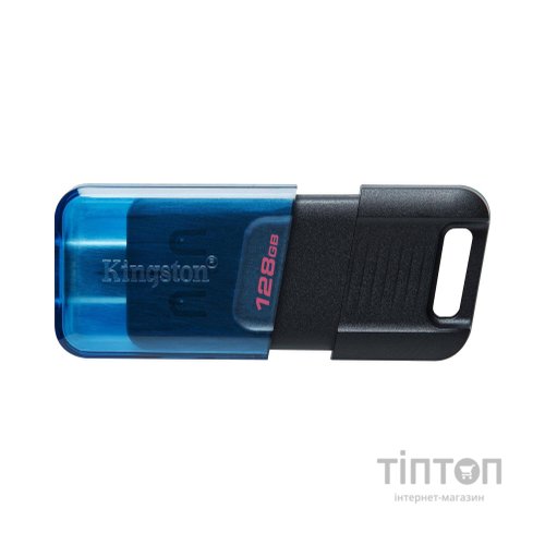 USB флеш накопичувач Kingston DataTraveler 80 M Blue/Black (DT80M/128GB)