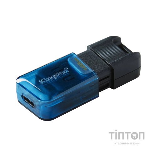 USB флеш накопичувач Kingston DataTraveler 80 M Blue/Black (DT80M/128GB)