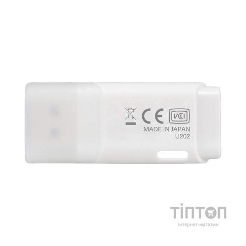 USB флеш накопичувач Kioxia 64GB U202 White USB 2.0 (LU202W064GG4)