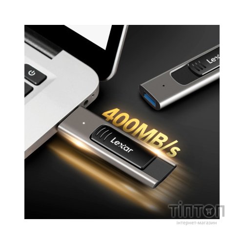 USB флеш накопичувач Lexar 256GB JumpDrive M900 USB 3.1 (LJDM900256G-BNQNG)