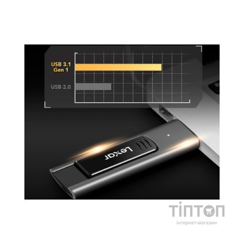 USB флеш накопичувач Lexar 256GB JumpDrive M900 USB 3.1 (LJDM900256G-BNQNG)