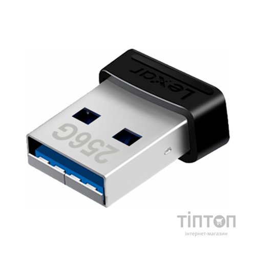 USB флеш накопичувач Lexar 256GB S47 USB 2.0 (LJDS47-256ABBK)