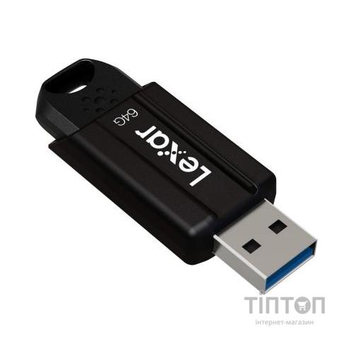 USB флеш накопичувач Lexar 64GB JumpDrive S80 USB 3.1 (LJDS080064G-BNBNG)