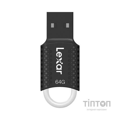 USB флеш накопичувач Lexar 64GB JumpDrive V40 USB 2.0 (LJDV40-64GAB)