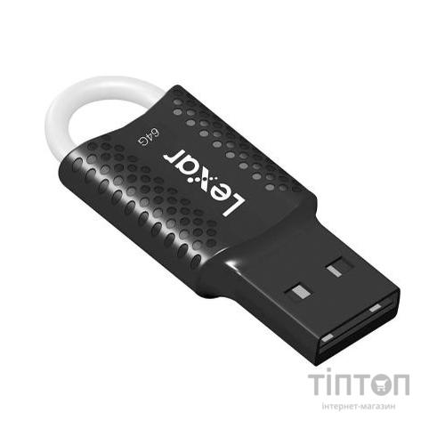 USB флеш накопичувач Lexar 64GB JumpDrive V40 USB 2.0 (LJDV40-64GAB)