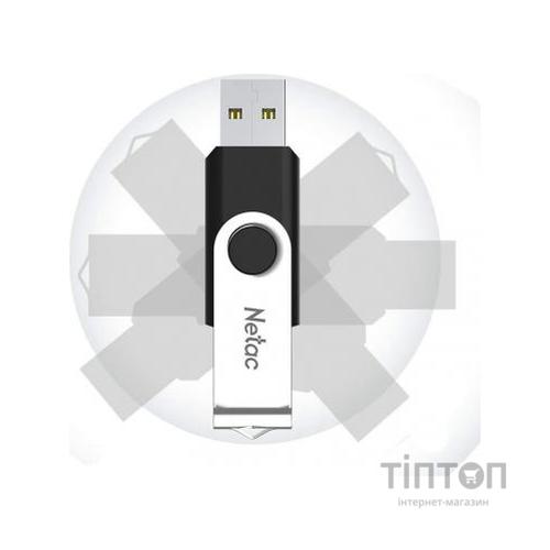 USB флеш накопичувач Netac 16GB U505 USB 2.0 (NT03U505N-016G-20BK)