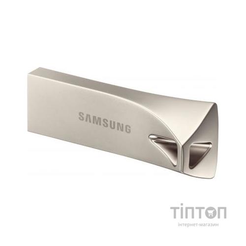 USB флеш накопичувач Samsung 256GB Bar Plus Silver USB 3.1 (MUF-256BE3/APC)