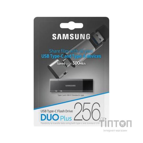 USB флеш накопичувач Samsung 256GB DriveDUO Plus USB 3.1 Type-C (MUF-256DB/APC)