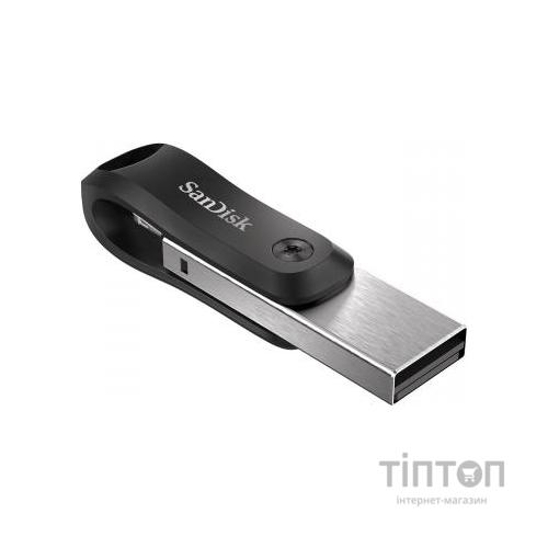 USB флеш накопичувач SanDisk 128GB iXpand Go USB 3.0/Lightning (SDIX60N-128G-GN6NE)