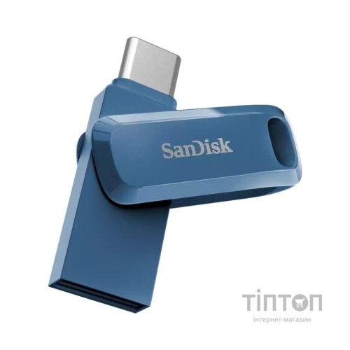 USB флеш накопичувач SanDisk 128GB Ultra Dual Drive Go Navy Blue USB 3.1 Type-C (SDDDC3-128G-G46NB)