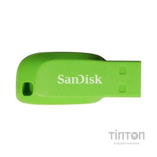 USB флеш накопичувач SanDisk 16GB Cruzer Blade Green USB 2.0 (SDCZ50C-016G-B35GE)