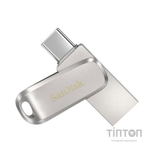 USB флеш накопичувач SanDisk 1TB Ultra Dual Luxe Silver USB 3.2/Type-C (SDDDC4-1T00-G46)