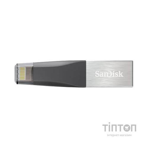 USB флеш накопичувач SanDisk 256GB iXpand Mini USB 3.0 /Lightning (SDIX40N-256G-GN6NE)