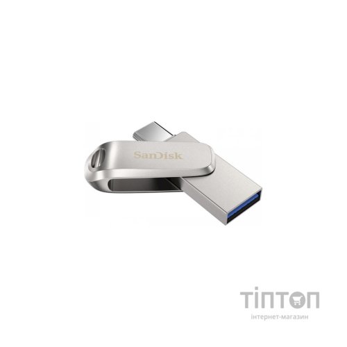 USB флеш накопичувач SanDisk 256GB Ultra Dual Drive Luxe USB 3.1 + Type-C (SDDDC4-256G-G46)
