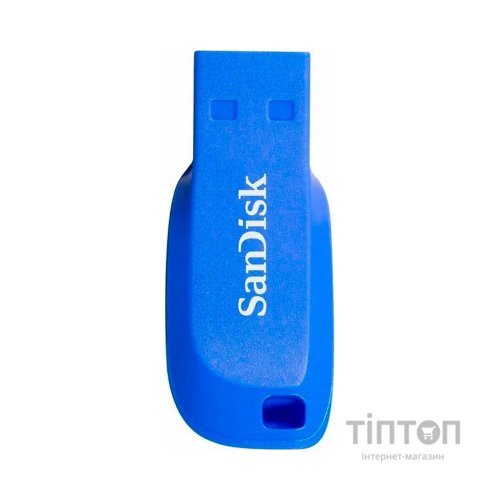 USB флеш накопичувач SanDisk 32GB Cruzer Blade Electric Blue USB 2.0 (SDCZ50C-032G-B35BE)