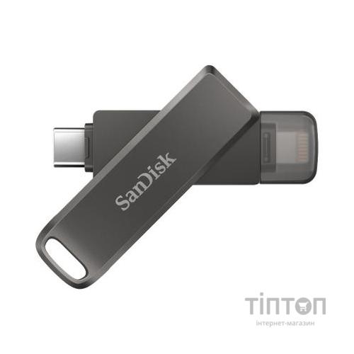 USB флеш накопичувач SanDisk 64GB iXpand Drive Luxe Type-C /Lightning (SDIX70N-064G-GN6NN)