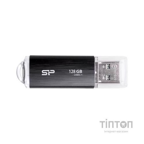 USB флеш накопичувач Silicon Power 128GB Blaze B02 Black USB 3.0 (SP128GBUF3B02V1K)