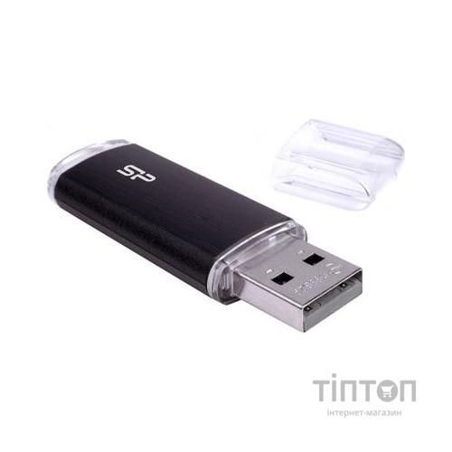 USB флеш накопичувач Silicon Power 32GB Ultima U02 Black USB 2.0 (SP032GBUF2U02V1K)